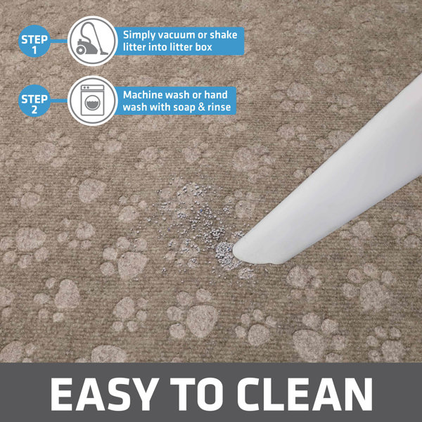 Drymate Premium Ridged Litter Trapping Mat for Cat Litter Box